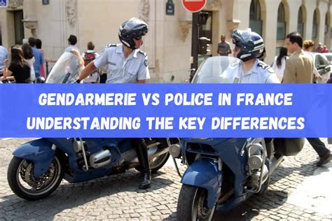 difference between gendarmerie and police.